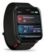 Garmin Venu X1 Išmanusis laikrodis Black, Slate Titanium Caseback / Black ComfortFit Nylon Band - Image 3