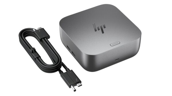 HP Thunderbolt 4 Ultra 280W G6 Dock (AW5M5UT) Jungčių stotelė, Pilka - Image 9