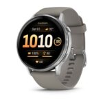 Garmin Venu 4 Išmanusis laikrodis 45 mm Silver / Silver Gray Silicone Band - Image 7
