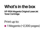 HP 410A (CF413A) Lazerinė kasetė, Purpurinė - Image 4
