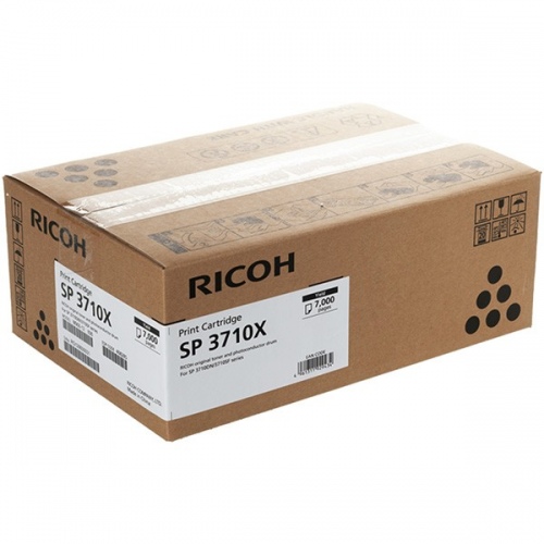 408285 Ricoh SP 3710X (408285) Lazerinė kasetė, Juoda (SPEC) - Image 1