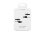 Samsung EP-DG930 USB-A Male į USB-C Male Kabelis 1.5m, Juoda - Image 2
