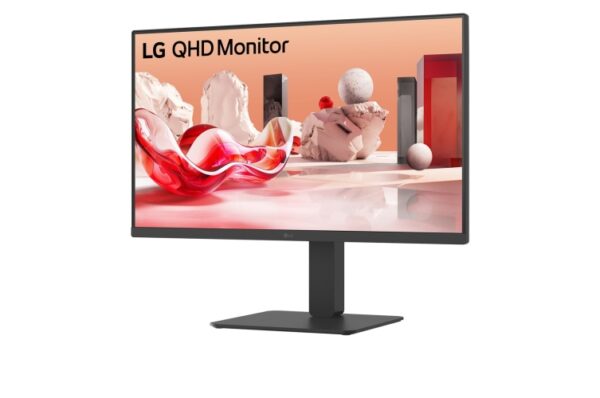 LG 27BA65QB-B.AEU Monitorius 27'' IPS, QHD 2560x1440, 5 ms, 350 cd/m2, 100 Hz, Juoda - Image 2