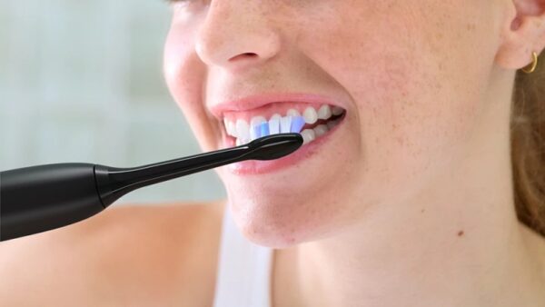 Philips Sonicare S2 Sensitive HX6052/88 Sonic Dantų šepetėlio galvutės, Juoda - Image 6