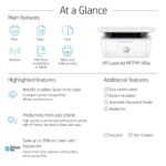 HP LaserJet M140w Spausdintuvas lazerinis nespalvotas MFP A4 20 ppm USB Wi-Fi Bluetooth - Image 11