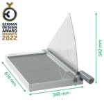 Pjaustyklė-giljotina Leitz Precision Home Office Paper Cutter A3, 10 lapų - Image 4