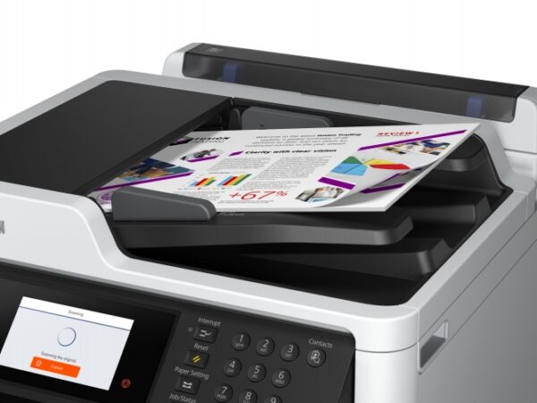 Epson WorkForce Pro WF-M5799DWF Spausdintuvas rašalinis B/W MFP A4, Counter From 100K to 180K (Used) - Image 6