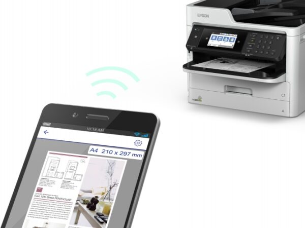 Epson WorkForce Pro WF-M5799DWF Spausdintuvas rašalinis B/W MFP A4, Counter From 100K to 180K (Used) - Image 7