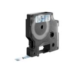 Dymo 40910 (S0720670) D1 Etikečių juostelė 9mm x 7m, Black on Clear - Image 13
