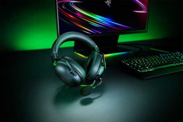 Razer BlackShark V2 X Laidinės žaidimų ausinės, Juoda/Žalia - Image 11