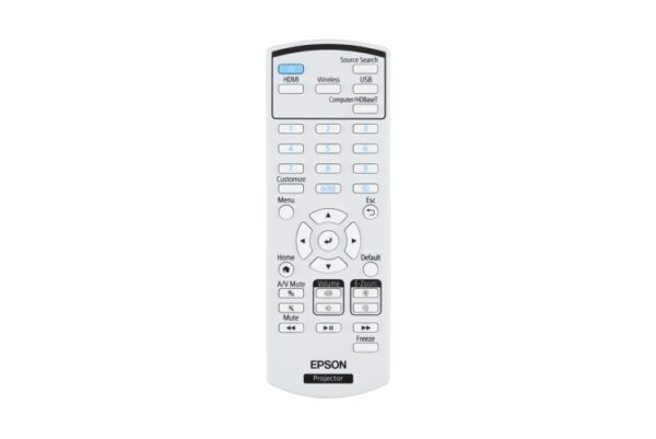 Epson EB-W55 Projektorius 3LCD WXGA 1200x800, 4000 ANSI lumens, USB, Wi-Fi, Balta - Image 2