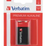 Verbatim 49924 Alkaline baterija 9V (Hangcard) (1 vnt pakuotėje)