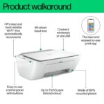 HP DeskJet 2810e All-in-One Spausdintuvas rašalinis spalvotas MFP A4 7.5 ppm USB Wi-Fi - Image 15