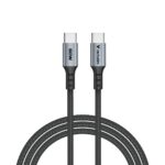 Verbatim 31845 Sync & Charge Kabelis USB-C į USB-C 60W 480Mbps 120cm, Pilka/Juoda