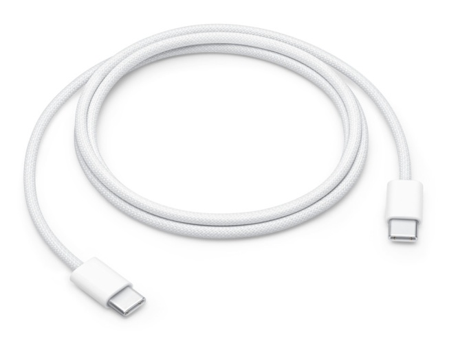 685cd0f9-34fa-4531-92c1-7bb78df1284d Apple USB-C Male į USB-C Male Kabelis 1m, Balta - Image 1