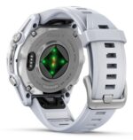 Garmin Fenix 8 Išmanusis laikrodis 43 mm AMOLED Silver with Whitestone silicone band - Image 3