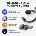 Logitech Zone Wireless 2 UC Belaidės ausinės, USB-C, USB-C Bluetooth receiver, Graphite - Image 12