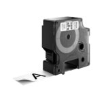 DYMO D1 Standard 53713 (S0720930) Juostelė, 24mm x 7m, Black on White - Image 2