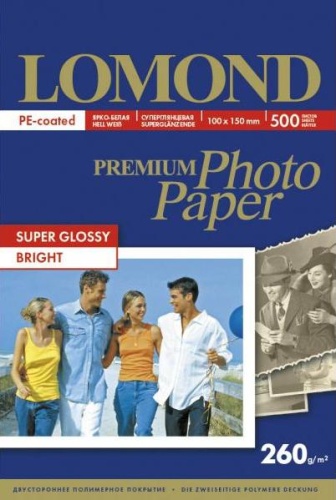 6e614b7a-fece-4925-a73d-2bb6dc27fdf8 Fotopopierius Lomond Premium Photo Paper Super Blizgus 260 g/m2 10x15, 500 lapų, Bright - Image 1