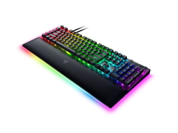 Razer BlackWidow V4 Pro Laidinė žaidimų klaviatūra RGB, Yellow Linear Switch, US, Juoda - Image 2
