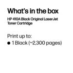HP 410A (CF410A) Lazerinė kasetė, Juoda - Image 4