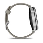 Garmin Venu 4 Išmanusis laikrodis 45 mm Silver / Silver Gray Silicone Band - Image 4