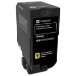 Lexmark 74C2SY0 Lazerinė kasetė, Geltona