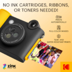 Kodak SMILE+ Momentinis fotoaparatas, 2x3'', Juoda - Image 8