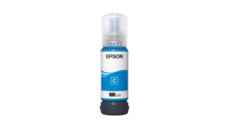 7be50f8e-8765-4779-ba77-292a1b515a37 Epson 108 EcoTank (C13T09C24A) Rašalo papildymo buteliukas, Žydra - Image 1