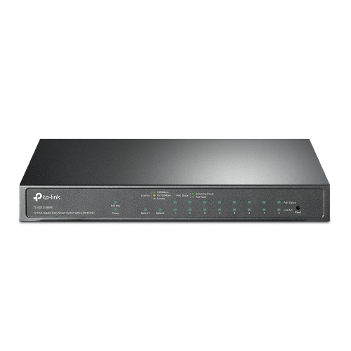7c8ce150-6f62-402b-b207-111be38a06ce TP-Link TL-SG1210MPE 10-Port Gigabit Easy Smart Šakotuvas su 8-Port PoE+ - Image 1