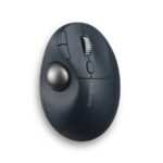 Kensington ProFit Ergo TB550 Trackball Belaidė pelė, RF Wireless + Bluetooth, 1600 DPI, Black/Grey