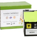 Neoriginali Static Control Lexmark 802HY (80C2HY0), geltona kasetė