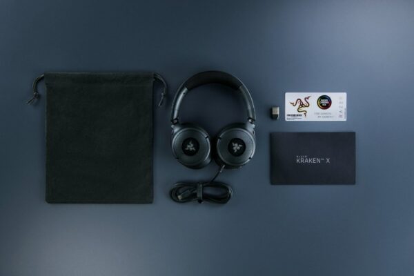 Razer Kraken V4 X Laidinės žaidimų ausinės, Juoda - Image 6