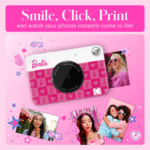 Kodak PRINTOMATIC Barbie Momentinis fotoaparatas, 2x3'', Pink - Image 8
