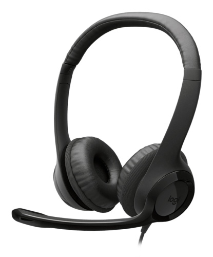 8a42c2f8-8e84-4b98-83a3-c00eb0fe2752 Logitech H390 Laidinės ausinės, USB-C, Juoda - Image 1