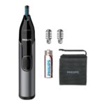 Philips 3000 Series NT3650/16 Nosies, ausų ir antakių plaukų kirpimo mašinėlė, Pilka
