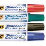 Bic Žymeklis baltai lentai Velleda 1701 1-5 mm, 4 spalvų rinkinys 8757151