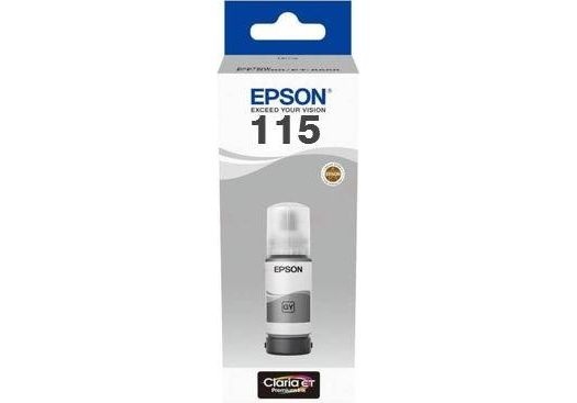 91617271_331014_1 Epson 115 EcoTank (C13T07D54A) Rašalo papildymo buteliukas, Pilka - Image 1