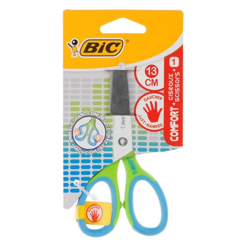 92627911 Bic Žirklės COMFORT 13 cm kairiarankiams - Image 1