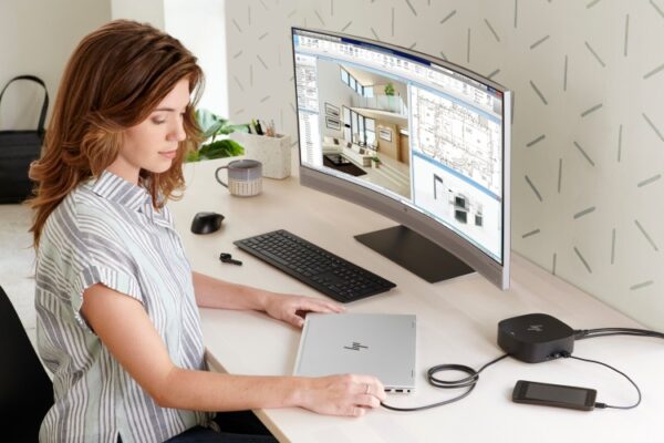 HP USB-C Dock G5 (5TW10AA) Jungčių stotelė, Juoda - Image 11