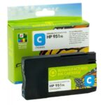 Neoriginali Static Control HP 951XL (CN046AE) Nauja mikroschema, žydra kasetė