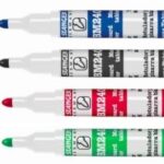 Žymeklis baltai lentai Stanger BM240, 1-3 mm, apvali galvutė, mėlynas 1 vnt.