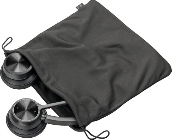Poly Voyager 4320 MS Teams Belaidės ausinės, Bluetooth, USB-A, +BT700 dongle, Juoda - Image 5