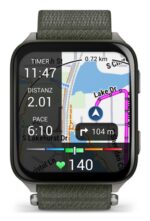 Garmin Venu X1 Išmanusis laikrodis Moss, Titanium Caseback / Moss ComfortFit Nylon Band - Image 2