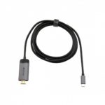 Verbatim 49144 USB-C į HDMI 4K Adapteris, USB 3.1 GEN 1, HDMI 4K (60Hz), 1.5 m kabelis, Pilka/Juoda - Image 4