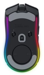 Razer Cobra Pro Belaidė žaidimų pelė RF Wireless + Bluetooth + USB-C, Optical 30000 DPI, Juoda - Image 7