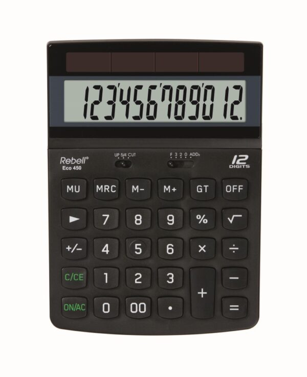Skaičiuotuvas stalinis Rebell ECO450 - Image 2