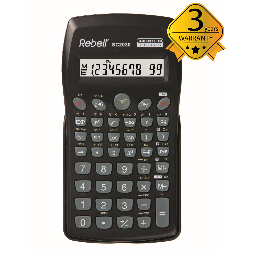 Calculator_Scientific_Rebell_SC2030_1 Skaičiuotuvas mokslinis Rebell SC2030 Patvirtintas egzaminų centro - Image 1