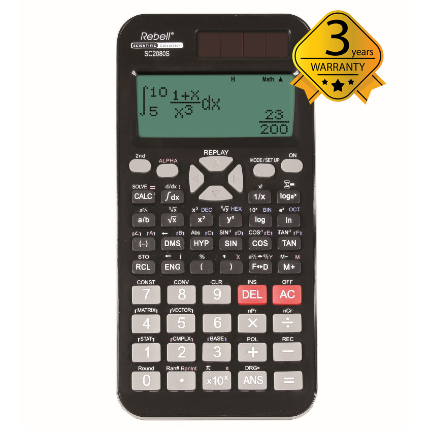 Calculator_Scientific_Rebell_SC2080S_1 Skaičiuotuvas mokslinis Rebell SC2080S Patvirtintas egzaminų centro - Image 1