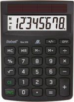 Skaičiuotuvas mažas stalinis Rebell ECO310 - Image 2